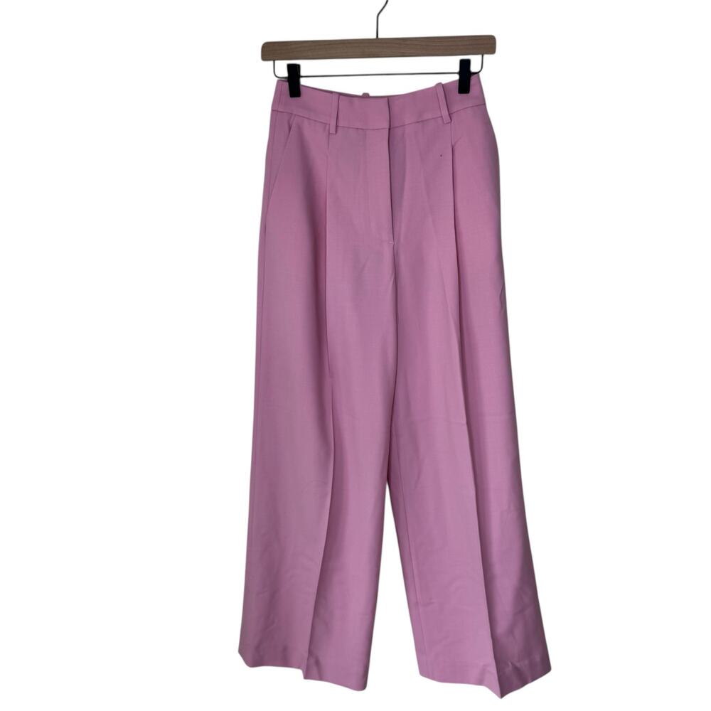 & OTHER STORIES Stockholm Atelier Wool Blend Pink Size 2 NWT